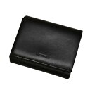 【中古】JIL SANDEROrigami Wallet 3つ折り財布 ブラック【価格見直し】