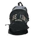【中古】BALENCIAGAEXPLORER BE KIND リュック ネイビー【価格見直し】
