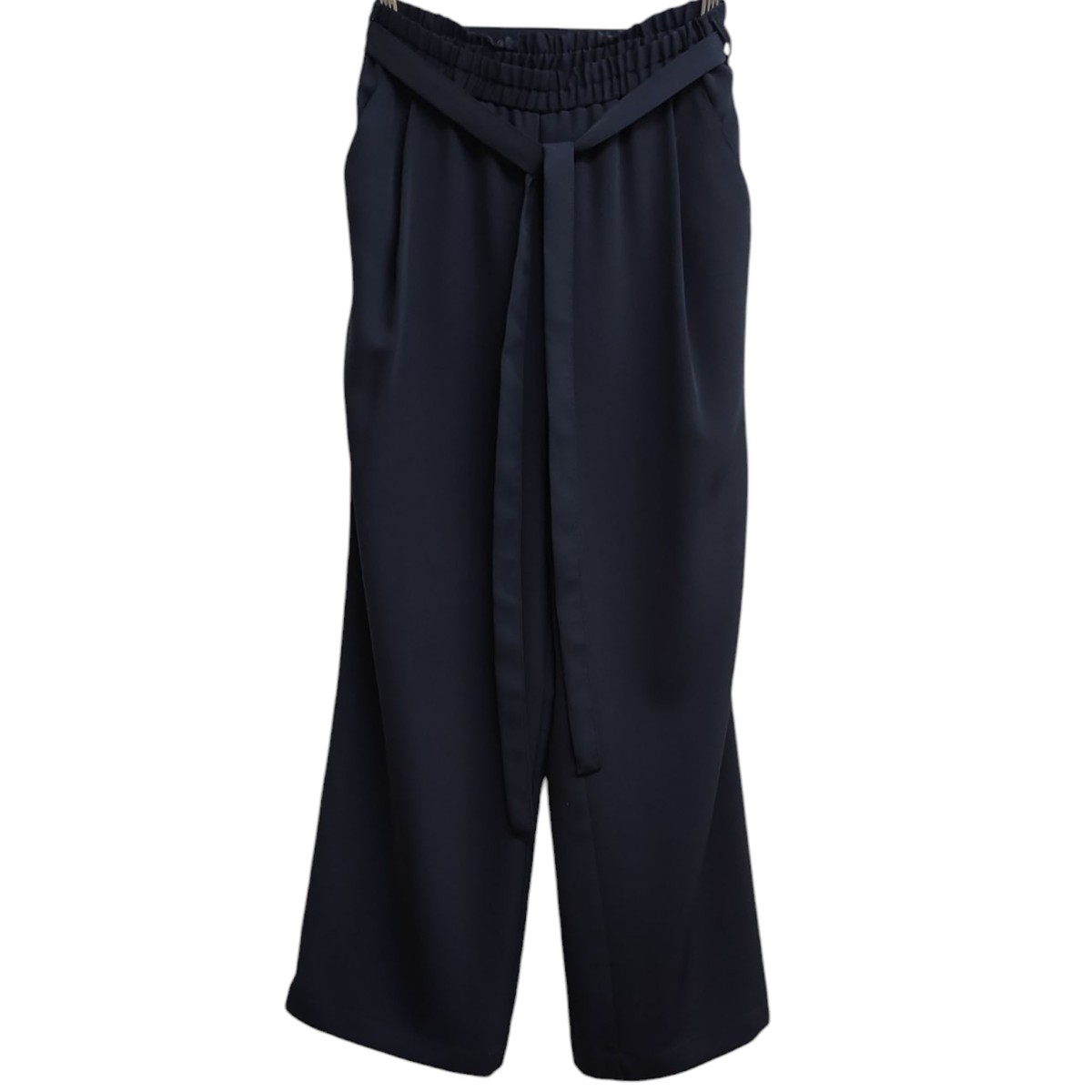 【中古】FLORENT ワイドパンツ 2311F04006 ネイビー サイズ:34 【240225】(フローレント)