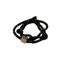 【中古】MIU MIU ブレスレット ブラック 【260225】(ミュウミュウ)