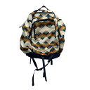 【中古】THE NORTH FACEキッズキャンピングリュックサック サニーキャンパー40+6 バックパック アイボリー×ネイビー【価格見直し】