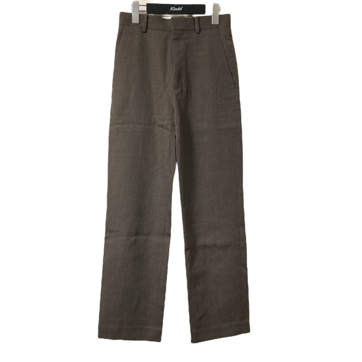 【中古】LOEFF LOEFF スラックス 8814 217 0088 ブラウン サイズ:0 【260225】(ロエフ)