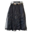 【中古】UNDERCOVER ショートパンツスカート UC1D1603-1 ブラック サイズ:1 【270225】(アンダーカバー)