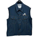 【中古】DAIRIKU 21AW Steve Vest ベスト 21AW P-2 ネイビー サイズ:M 【280225】(ダイリク)