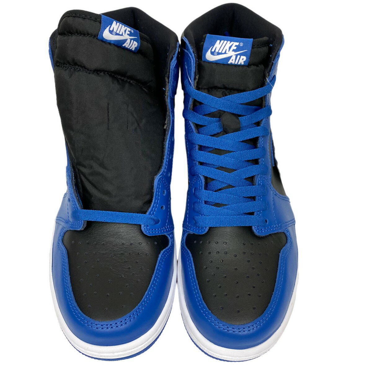【中古】NIKE　AIR JORDAN1 RETRO HIGH OG Dark Marina Blueエアジョーダン1スニーカー靴 555088-404 ブルー×ブラック サイズ：US9(27cm) 【010325】（ナイキ）