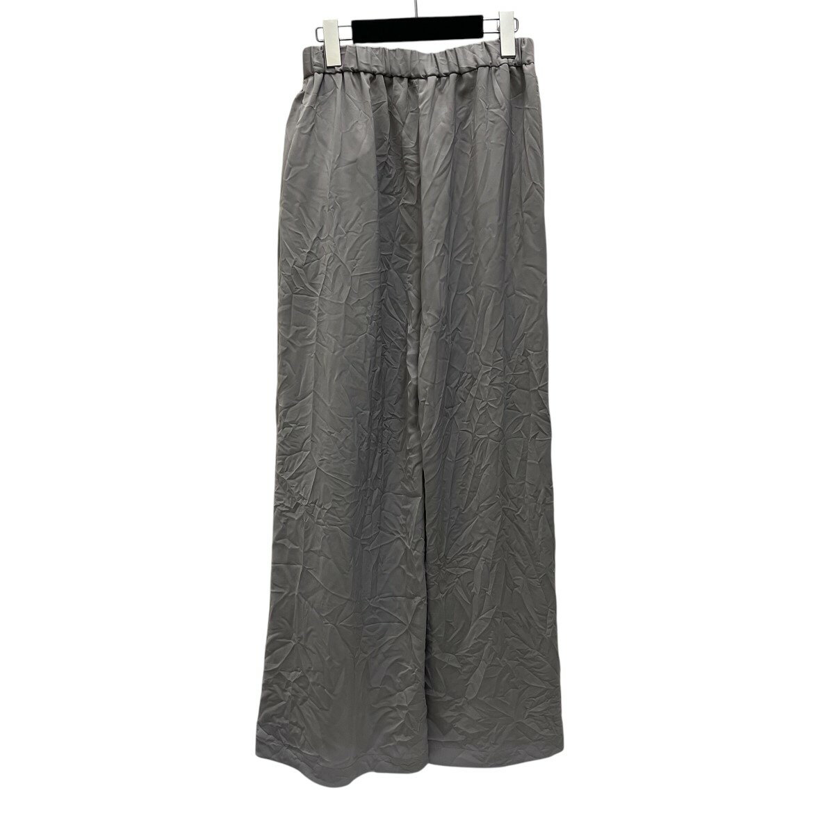 【中古】AP STUDIOシワ加工イージーパンツ 23-030-586-6010-3-0 ベージュ サイズ：38【価格見直し】