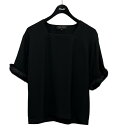 【中古】COMME des GARCONS NOIR ファーカットソー AB-05002S ブラック サイズ:S 【030325】(コムデギャルソンノワール)