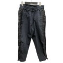 【中古】muller of yoshiokubo 裾ファスナーイージーパンツ mls17421sp ネイビー サイズ:38 【040325】(ミュラーオブヨシオ...