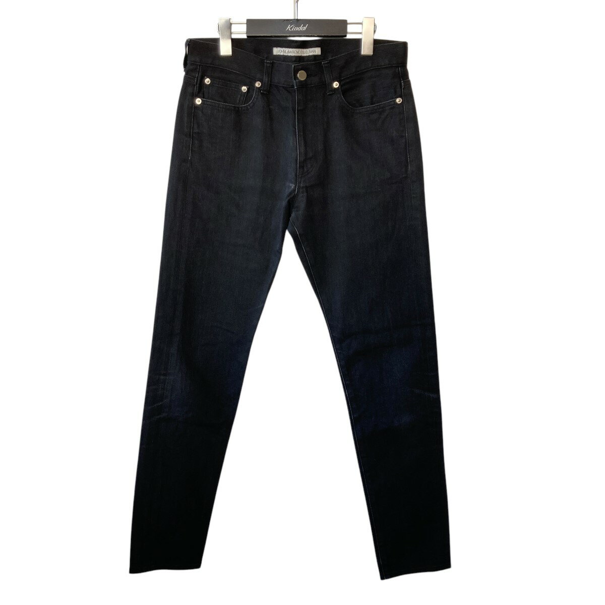【中古】JOHN LAWRENCE SULLIVANストレッチ デニムパンツ JLS-02-07 ブラック サイズ:38【価格見直し】