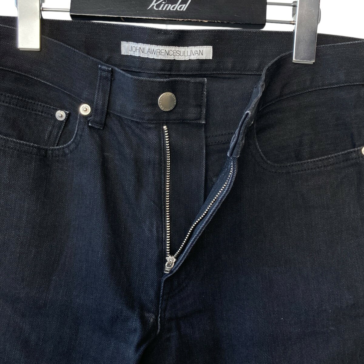 【中古】JOHN LAWRENCE SULLIVANストレッチ デニムパンツ JLS-02-07 ブラック サイズ：38【価格見直し】
