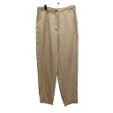 【中古】DRIES VAN NOTEN イージーパンツ ベージュ サイズ:34 【060325】(ドリスヴァンノッテン)