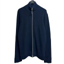 【中古】Maison Margiela ドライバーズニット SI1HA0013 ネイビー サイズ:L 【070325】(メゾンマルジェラ)