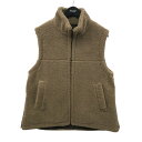 【中古】Plage リバーシブルボアベスト 22-011-922-7020-3-0 ベージュ サイズ:36 【080325】(プラージュ)