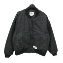 【中古】WTAPS デニムボンバージャケット 222WVDT-JKM06 ブラック サイズ:01 【080325】(ダブルタップス)(4)
