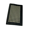 【中古】BOTTEGA VENETA イントレチャート ブックカバー ブラック×ホワイト 【090325】(ボッテガヴェネタ)