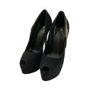 【中古】GIUSEPPE ZANOTTIヒールパンプス ブラック サイズ:36 1/2【価格見直し】