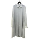 【中古】LAD MUSICIANロングシャツ 2221 109 ライトグレー サイズ:46【価格見直し】