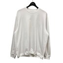 【中古】THE ENNOY PROFESSIONAL23SS ロゴ刺繍長袖Tシャツ SS23BRENCT06NTL ホワイト サイズ:M【価格見直し】