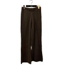 【中古】ETRE TOKYOヤクニットフレアリブニットパンツ 1223620063-0 ブラウン サイズ:S【価格見直し】