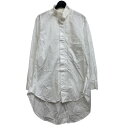 【中古】yohji yamamoto+Noirシャツ ホワイト サイズ:1【価格見直し】