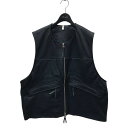 【中古】CCU HUNTING VEST レザーベスト V-07-C-GOAT-3 ブラック サイズ:2 【120325】(シーシーユー)