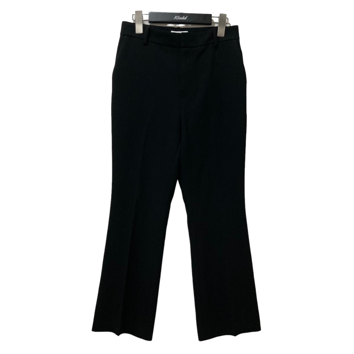 【中古】EVERYDAY I LIKE. Cropped フレアパンツ 22030500819010 ブラック サイズ:34 【150325】(エヴリディアイライク)