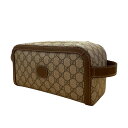 【中古】GUCCI GGスプリームバッグ 730116 ブラウン 【150325】(グッチ)