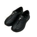 【中古】OAO ジップレザースニーカー ブラック サイズ:25 【160325】(オーエーオー)(4)