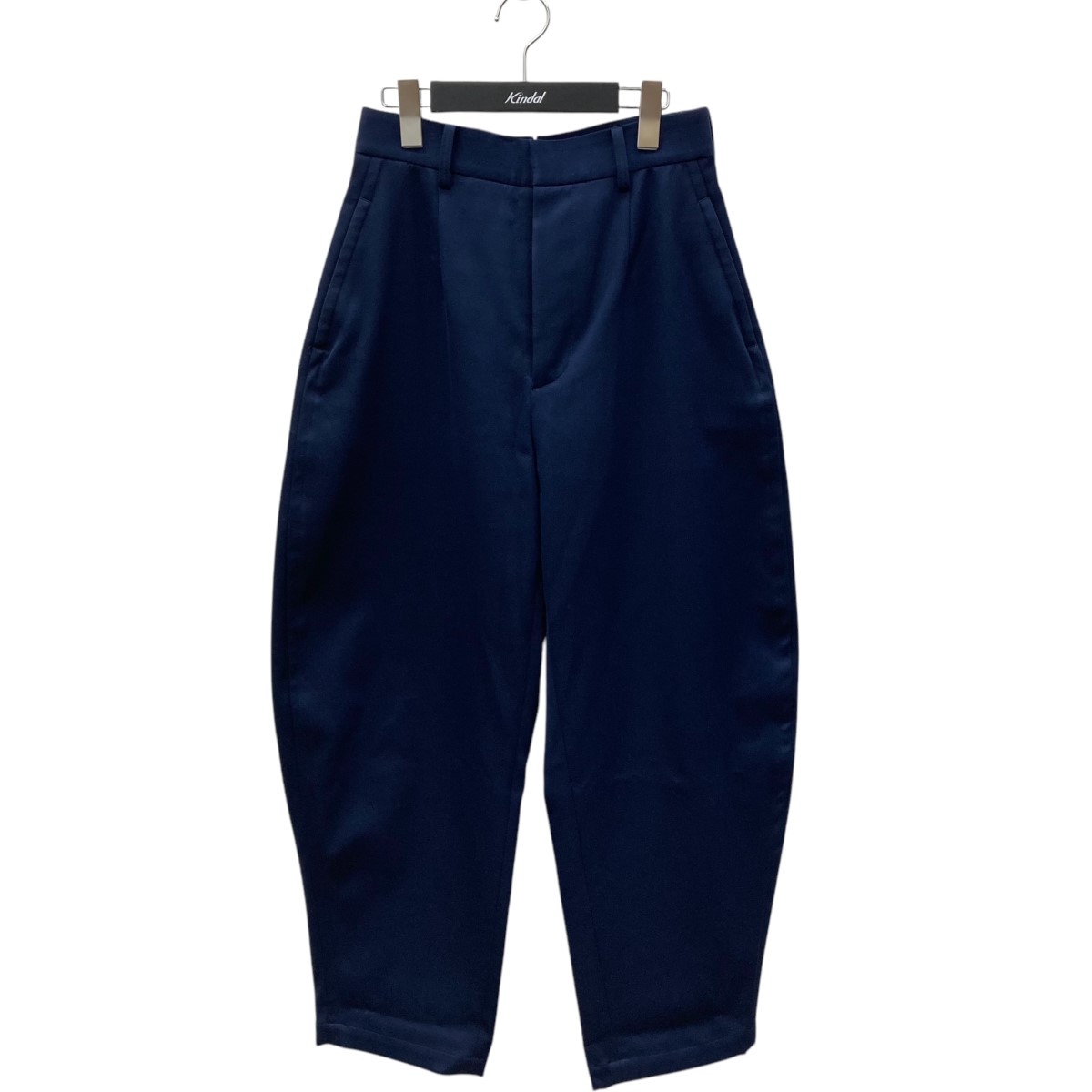 【中古】LOEFF ダブルクロス ボンタントラウザーパンツトラウザーパンツ 8814-299-0091 ネイビー サイズ:0 【160325】(ロエフ)