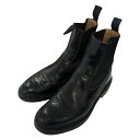 【中古】Tricker’s HENRY サイドゴアブーツ ブラック サイズ:8.5 【150325】(トリッカーズ)(4)