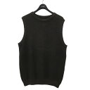 【中古】crepuscule 鹿の子ニットベスト 2001-015 ブラウン サイズ:2 【160325】(クレプスキュール)