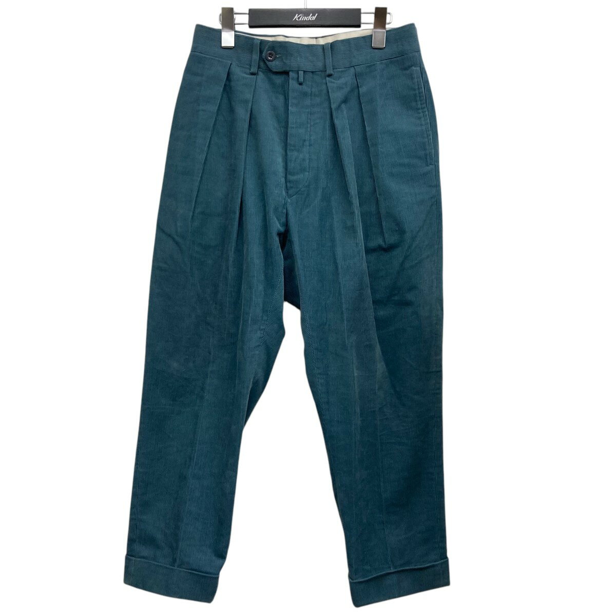 【中古】NEATコーデュロイパンツ ブルー サイズ：44【価格見直し】