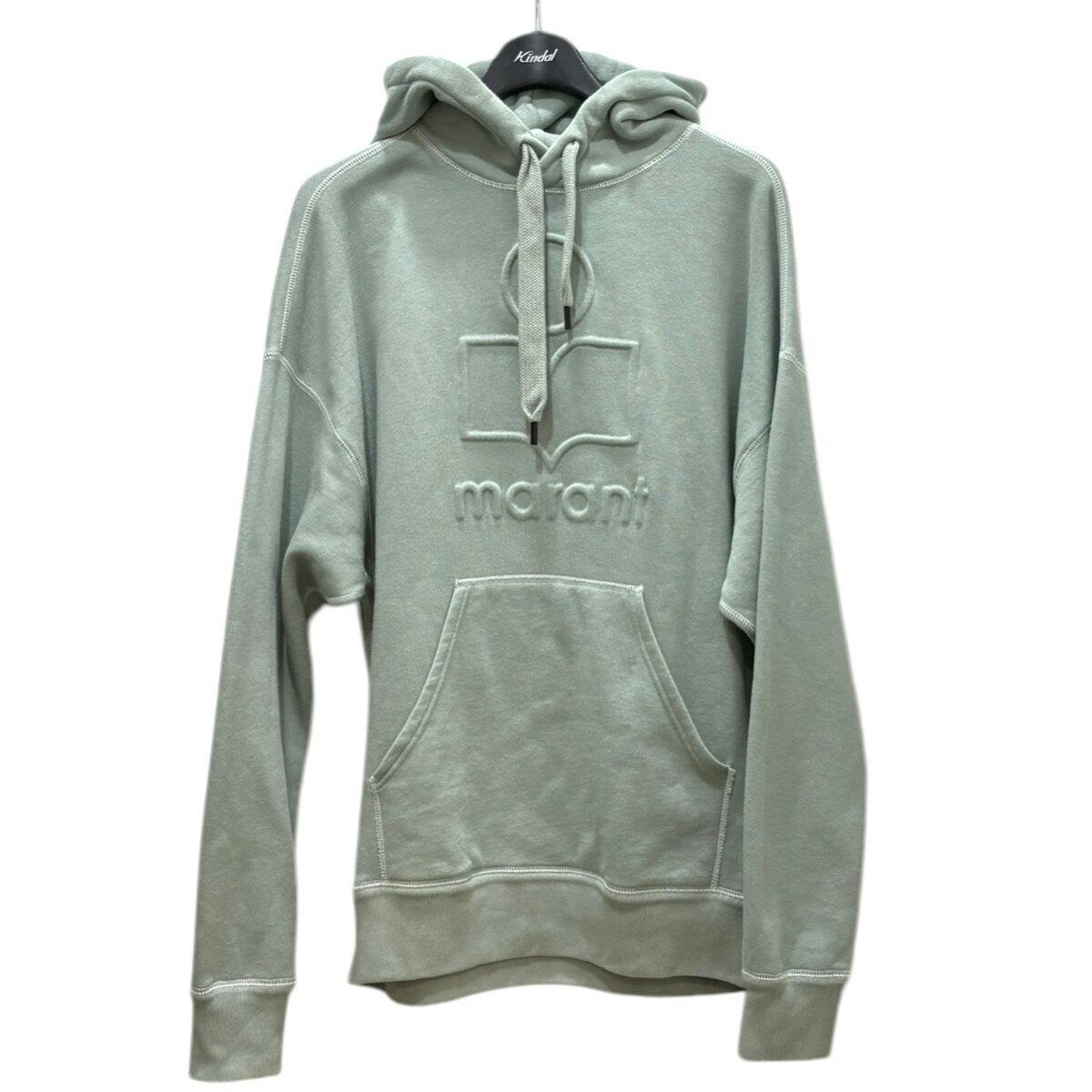 【中古】ISABEL MARANT エンボスロゴP Oパーカ ペールグリーン サイズ:XS 【160325】(イザベルマラン)