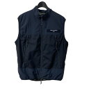 【中古】COMME des GARCONS HOMME 23SS ウールリップクロスジップアップベスト HK J015 ブラック サイズ:XS 【170325】...