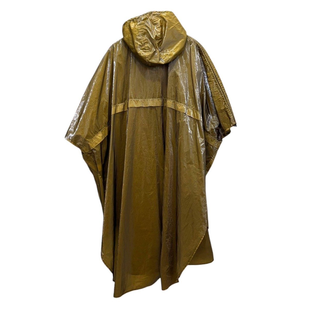 【中古】DRIES VAN NOTEN　ケープコート ポンチョ　2019ss カーキブラウン サイズ：S 【170325】（ドリスヴァンノッテン） 2