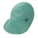 【中古】Maison Michelタイガー ロゴプレート キャップ 1068025001 スカイブルー サイズ:M【価格見直し】
