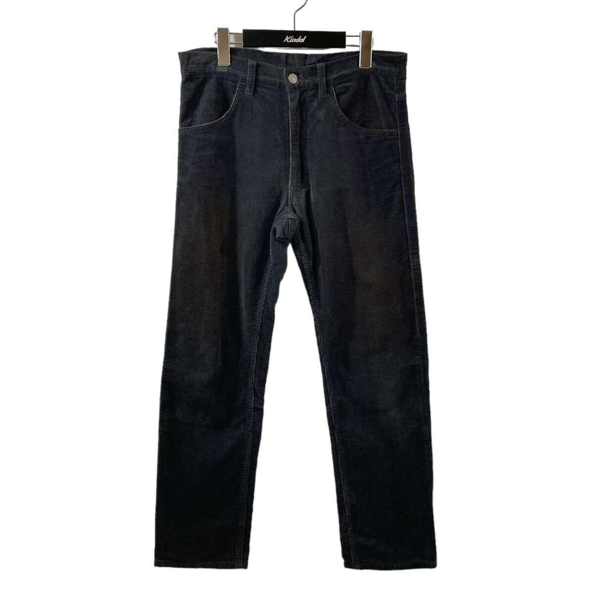 【中古】COMOLI 21AW コーデュロイ 5Pパンツ 003-03010 グレー サイズ:2 【190325】(コモリ)