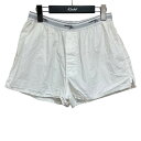 【中古】homme girls boxer shorts ホワイト サイズ:M 【180325】(オムガールズ)