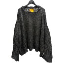 【中古】AIREI アルパカ混 ローゲージニット グレー サイズ:S 【190325】(アイレイ)