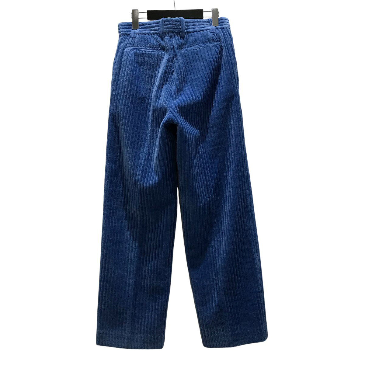 【中古】BLAMINK23AW コーデュロイパンツ 7914-299-0346 ブルー サイズ：34【価格見直し】