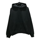 【中古】FOG ESSENTIALS バックロゴプルオーバーパーカー ブラック サイズ:S 【190325】(エフオージーエッセンシャルズ)