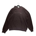 【中古】FOG ESSENTIALSワッフルパーカー ダークブラウン サイズ:L【価格見直し】