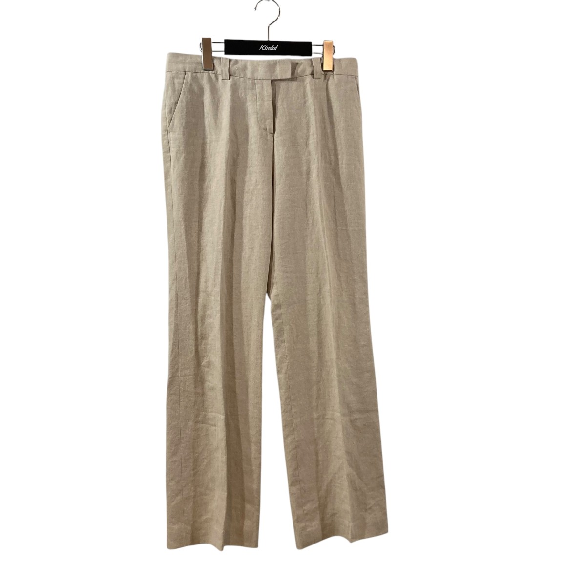 【中古】EVERYDAY I LIKE.スラックスパンツ 20-030-500-8200-1-0 ベージュ サイズ:36【価格見直し】