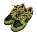 【中古】NIKE Dunk Low RETRO QS BRIGHT スニーカー HV6103-300 黄緑 サイズ:27.5cm 【200325】(ナイキ)