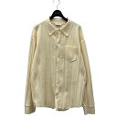 【中古】8ON8 ニットシャツ イエロー サイズ:M 【200325】(エイトオンエイト)