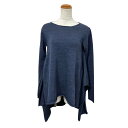 【中古】yohji yamamoto+Noirニット NV-K01-196 ネイビー サイズ:2【価格見直し】