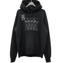 【中古】UNDERCOVER 2020SS Patch Custom Hoodie パーカー ブラック サイズ:2 【190325】(アンダーカバー)(4)