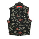 【中古】NASTOYS×TATOO STUDIO YAMADA GALAXY TATTOO FLASH Spaceman Vest THINSULATE コーデ...