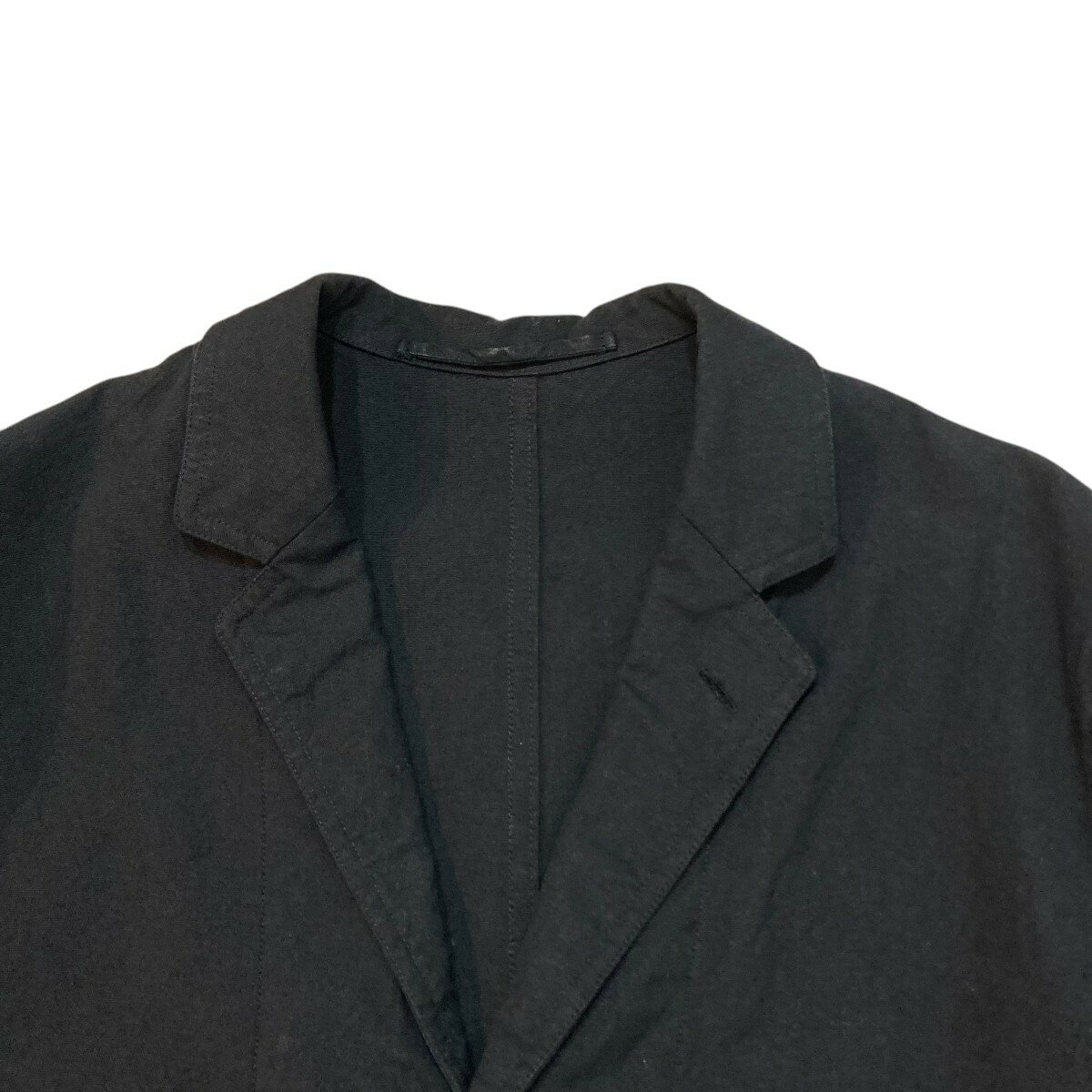 【中古】Graphpaper　French Work Jacket ワークジャケット GM214-20044C ブラック サイズ：1 【200325】（グラフペーパー）