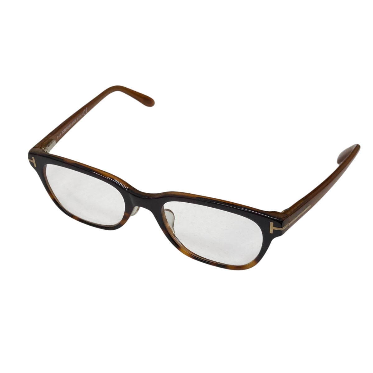 【中古】TOM FORD 眼鏡 ブラウン サイズ:49□18 135 【210325】(トムフォード)